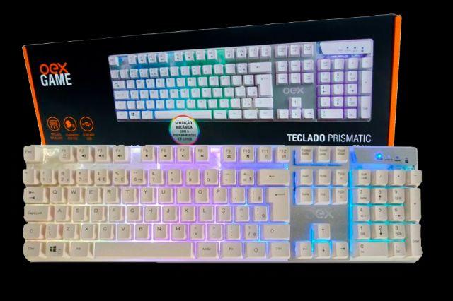 TECLADO GAMER PRISMATIC BRANCO (TC205)