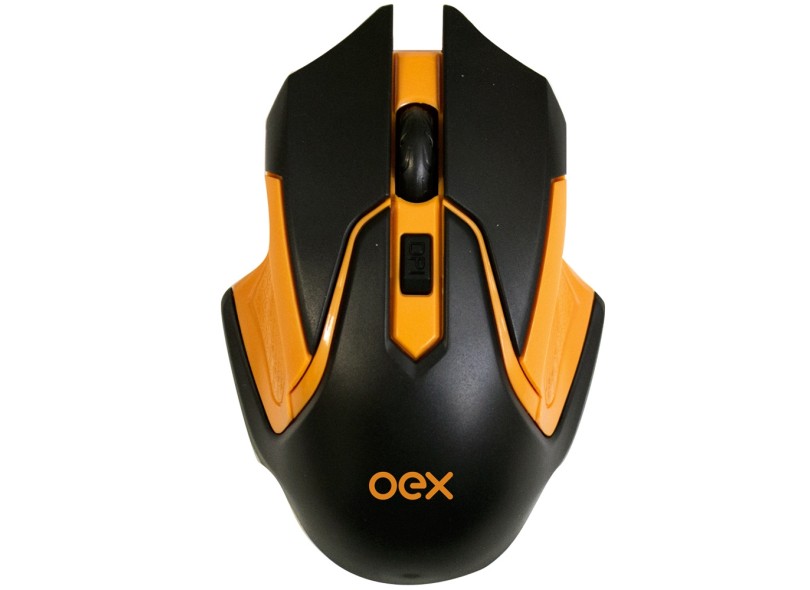 MOUSE WIRELESS GAMER 2400DPI PRETO/LARANJA HYPER (MS307)