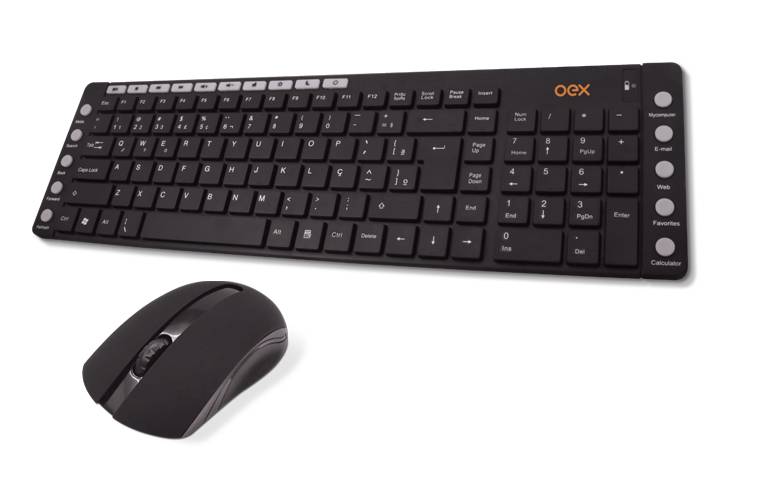 TECLADO+MOUSE WIRELESS MULTIMIDIA (TM401)