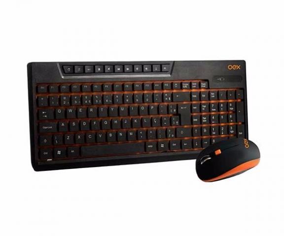 TECLADO+MOUSE WIRELESS MULTIMIDIA SLIM SUNSET (TM402)