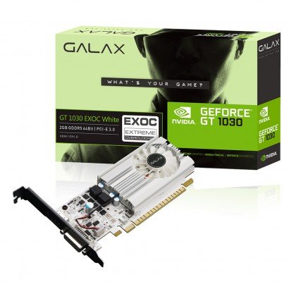 PLACA DE VIDEO 2 GB GT 1030 GEFORCE EXOC GDDR5   (30NPH4HVQ5EW)