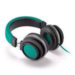 HEADPHONE PULSE LARGE PRETO E VERDE (PH227)