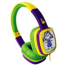 HEADPHONE TOON ROXO/VERDE HP302