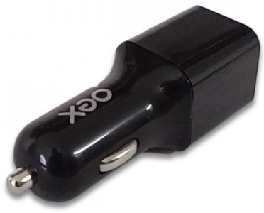 CARREGADOR USB VEICULAR PRETO (CG101)