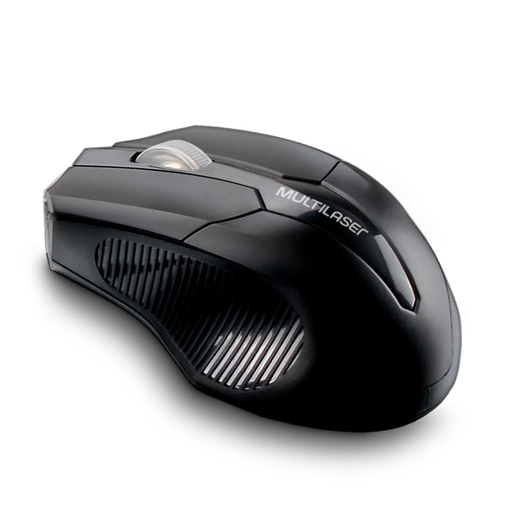 MOUSE WIRELEES PRETO (MO264)