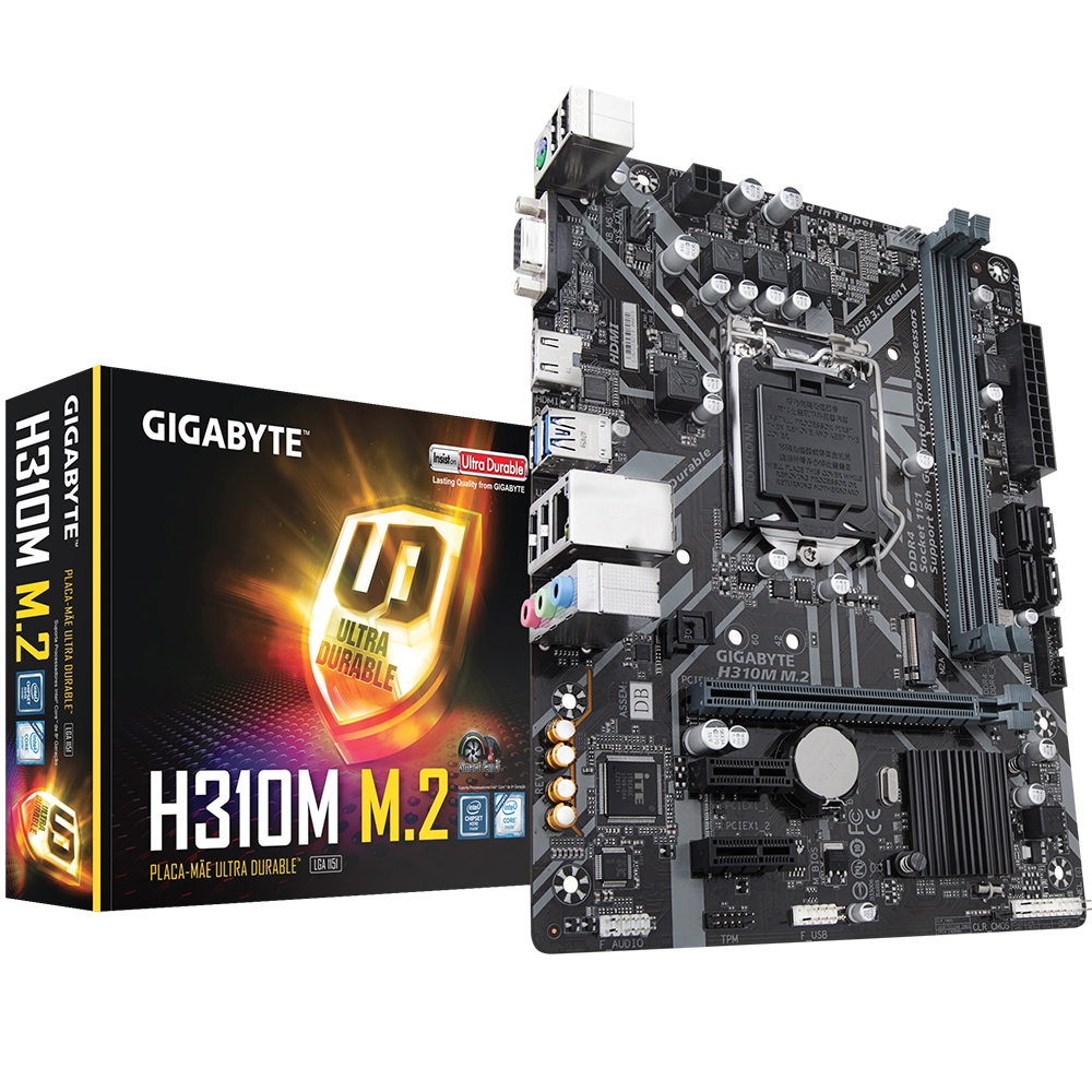 PLACA MAE S1151 GIGABYTE H310M M.2