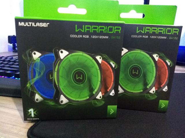 COOLER P/GABINETE WARRIOR 120MM RGB (GA152)