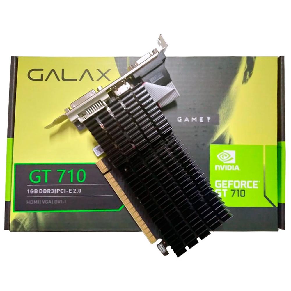 PLACA DE VIDEO 1 GB GT 710 GEFORCE DDR3 (71GGF4DC00WG)