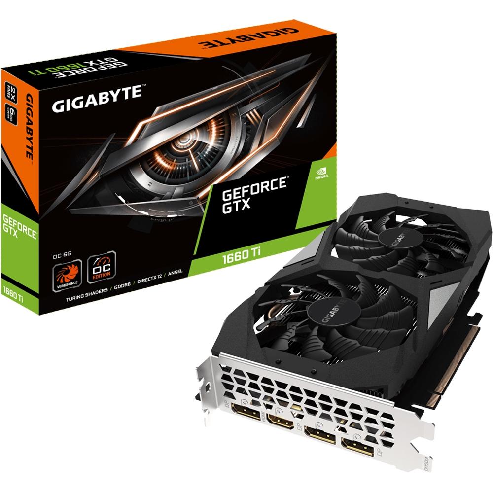 VGA EXPRESS 6 GB GTX 1660 TI  GEFORCE OC DDR6 (GV-N166TOC-6GD)