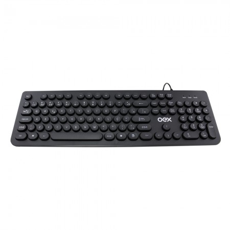 TECLADO USB POP PRETO TC400