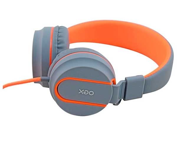 HEADPHONE NEON LARANJA HS106