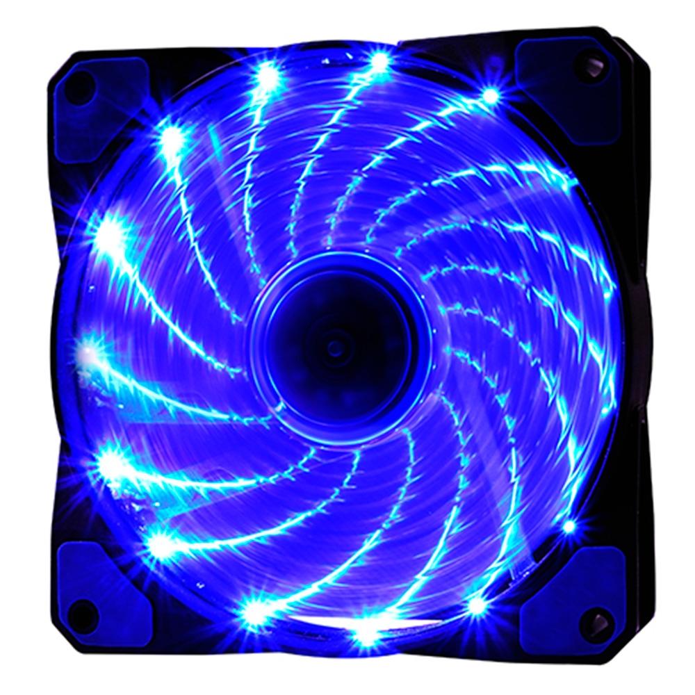 COOLER P/GABINETE F20 15 LED AZUL 12CM