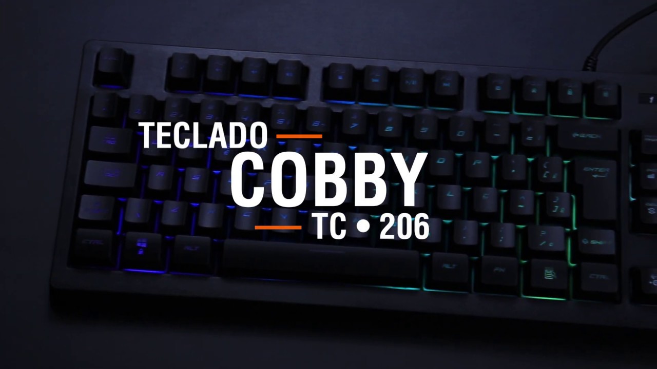 TECLADO GAMER COBBY (TC206)