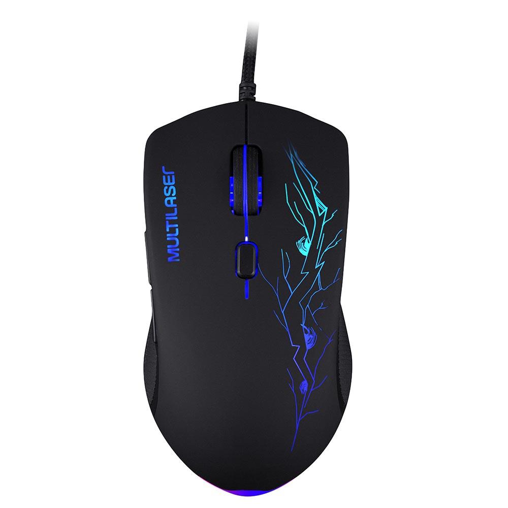 MOUSE USB GAMER 3200DPI 6 BOTOES  LED (MO276)