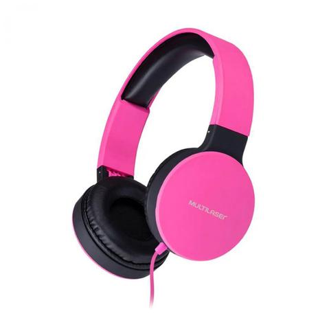 HEADPHONE MULTILASER NEW FUN WIRED ROSA (PH271)