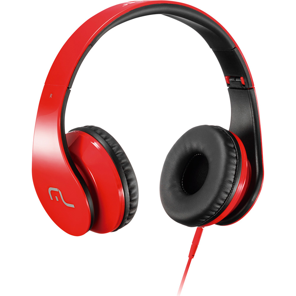 HEADPHONE PARA CELULAR P2 VERMELHO|PRETO (PH112)