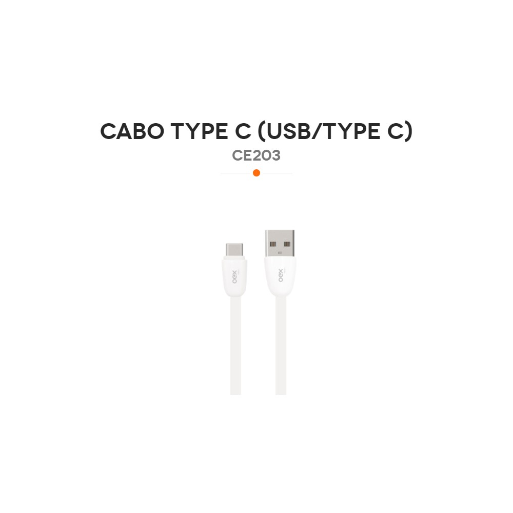 CABO DE DADOS USB TYPE-C CE203