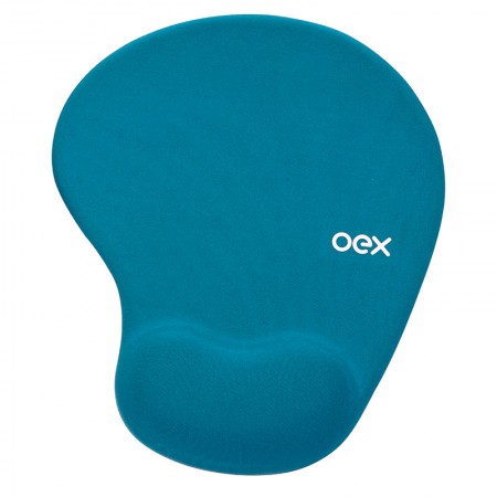 MOUSEPAD GEL CONFORT C/APOIO AZUL TURQUESA  MP200