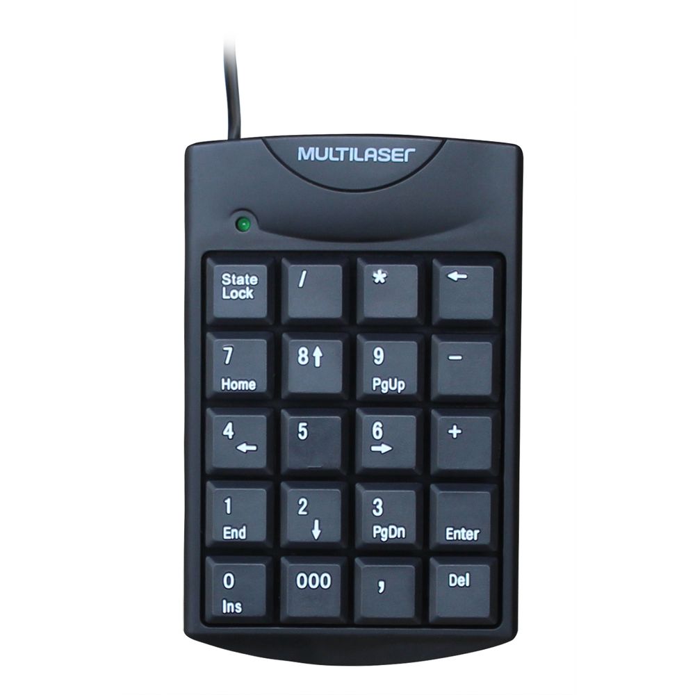 TECLADO NUMERICO USB PRETO (TC229)