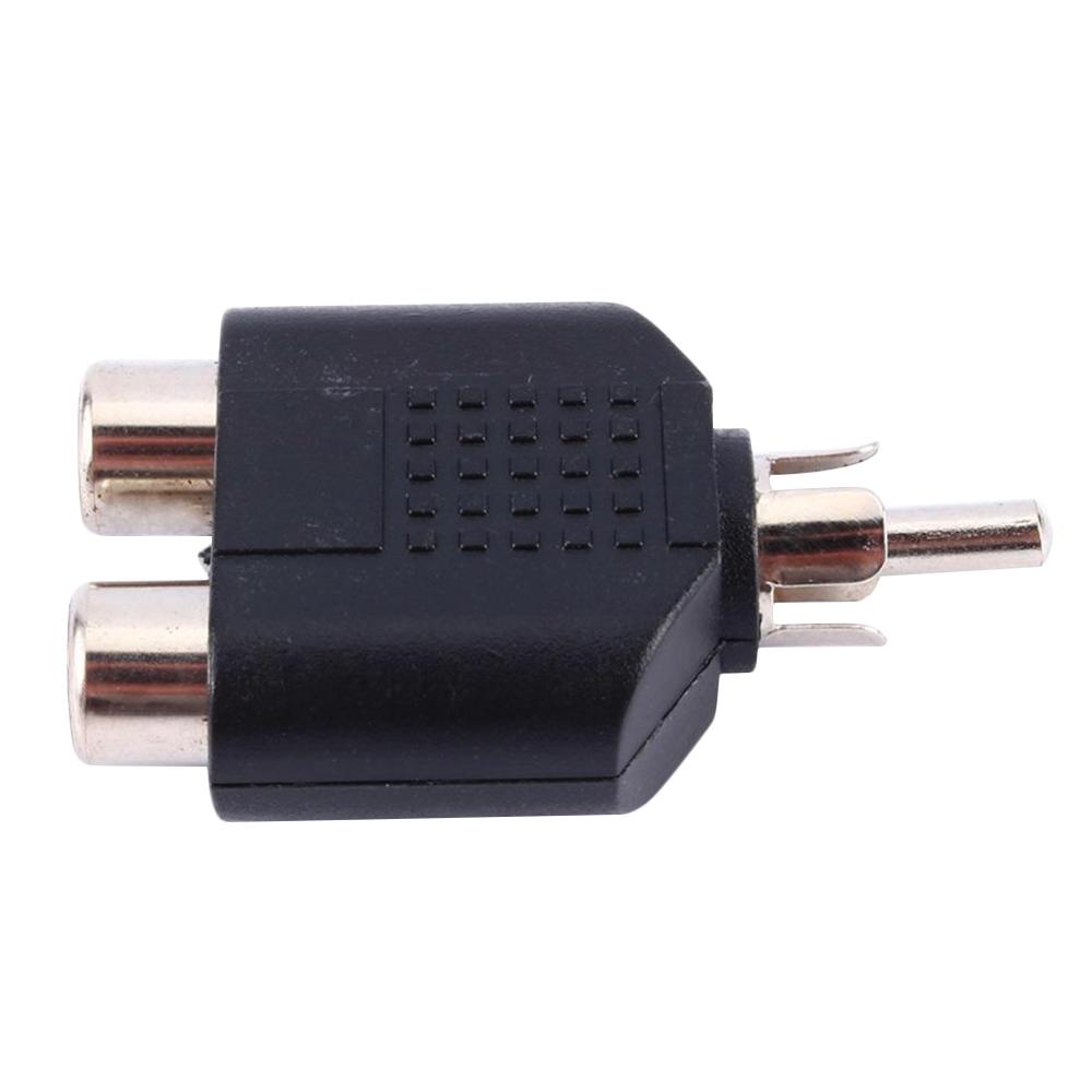 ADAPTADOR PLUG 2 RCA FÊMEA X 1 RCA MACHO ESTÉREO - 5234