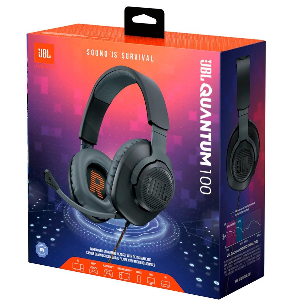 HEADSET GAMER JBL QUANTUM 100 - 28913174