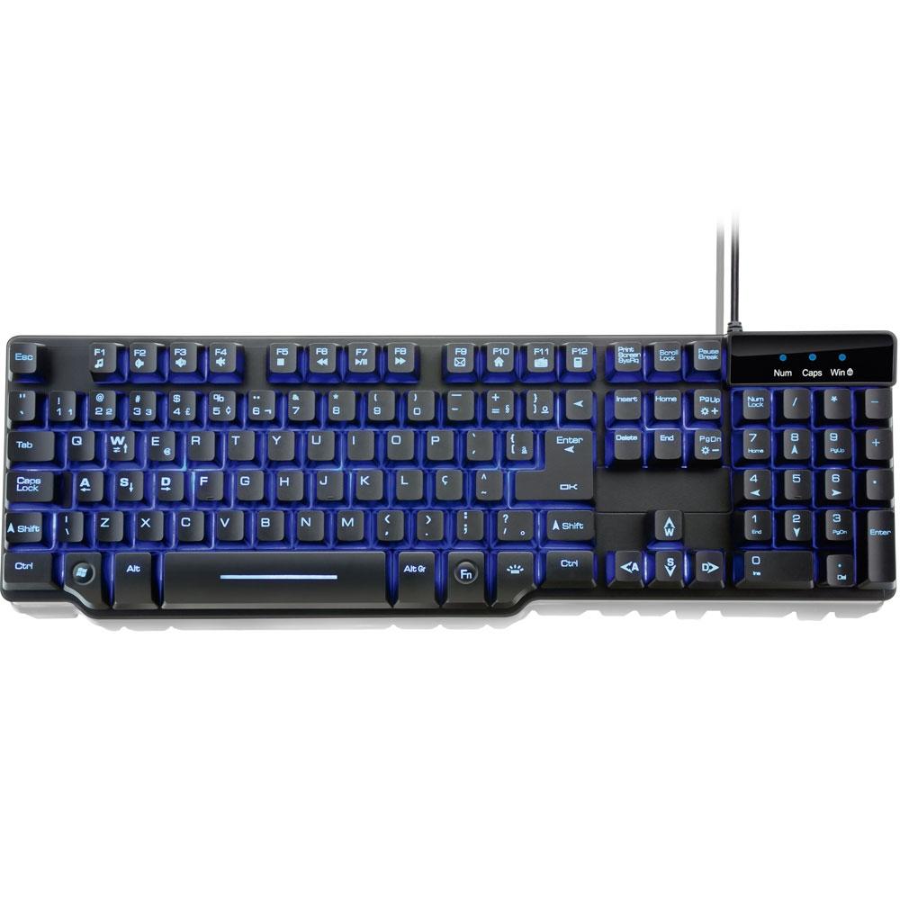 TECLADO GAMER WARRIOR RAZMIG SENSIBILIDADE MECANICA (TC196)