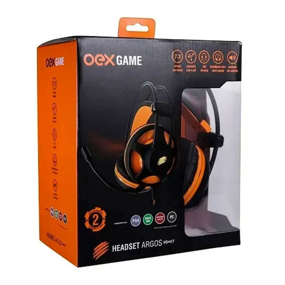 HEADSET GAMER ARGOS HS417