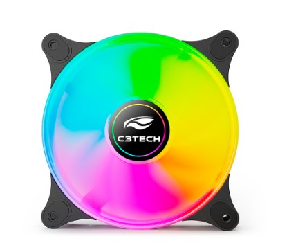 COOLER FAN F9-L160BK RGB 12CM C3T