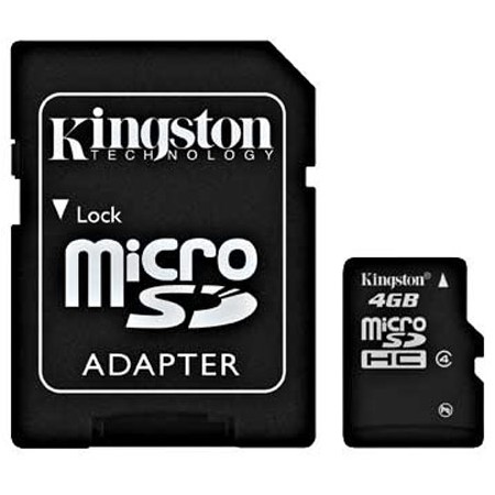 MICRO SD  4 GB KINGSTON (SDC4/4GB)