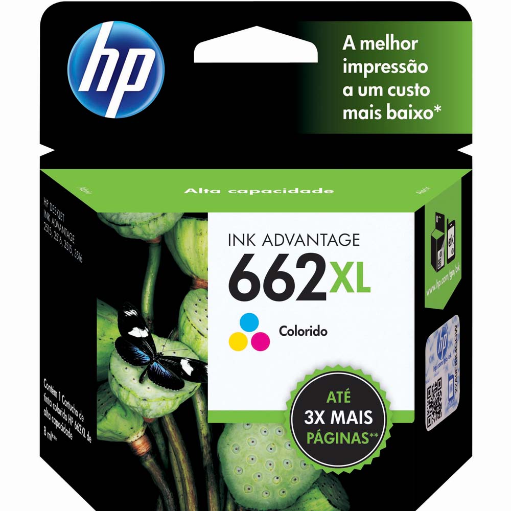 CARTUCHO HP CZ106AB COLOR 662XL