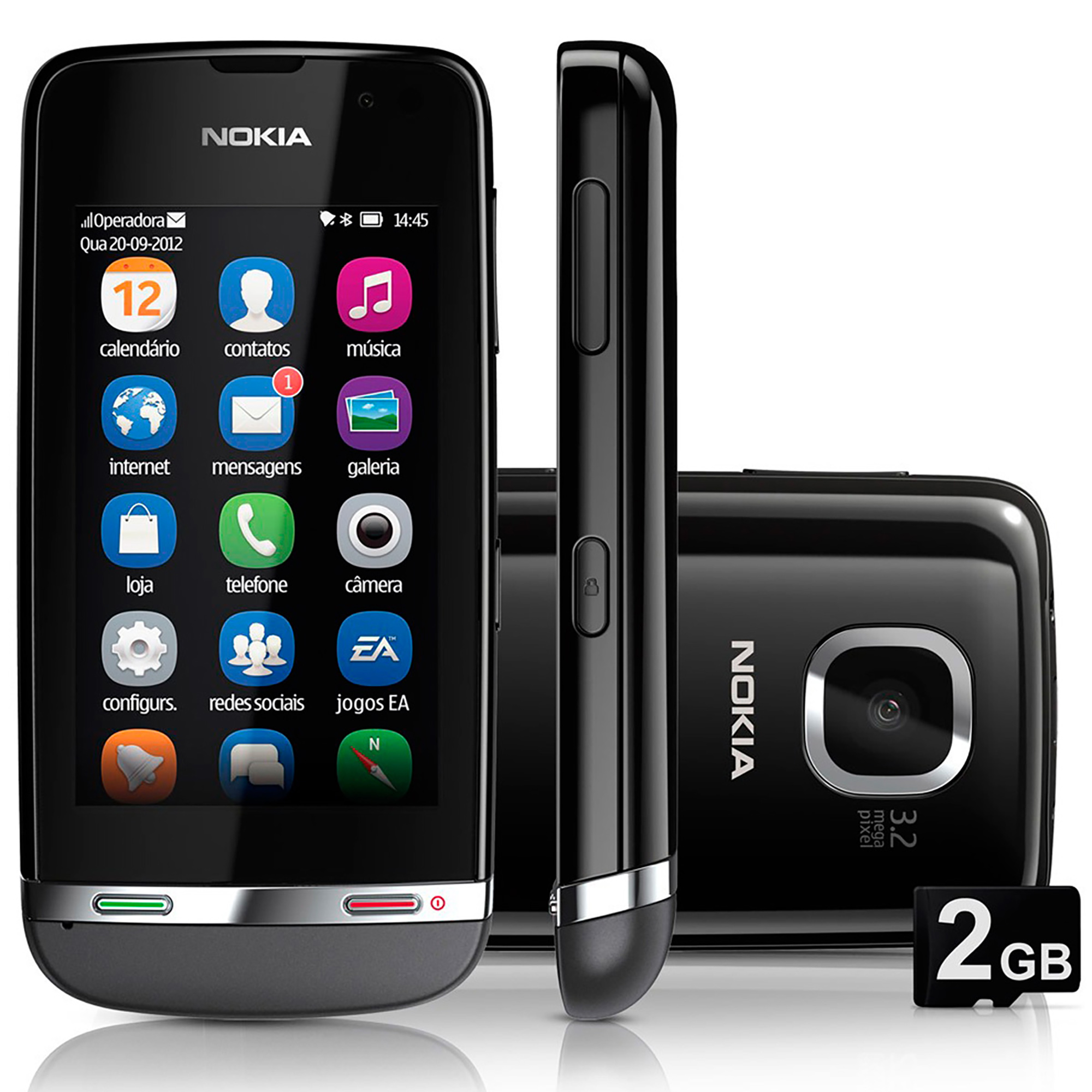 TEL.CELULAR SMARTPHONE NOKIA ASHA 311 - GSM