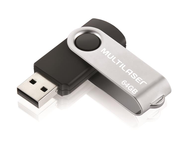 PEN DRIVE 64 GB MULTILASER (PD590)