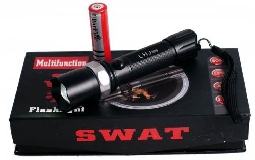 LANTERNA TATICA POLICE 8500 LUMENS SOS