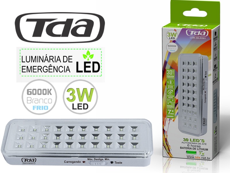 LUZ DE EMERGENCIA LED