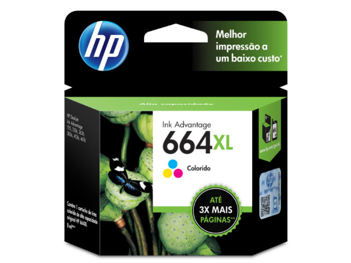 CARTUCHO HP F6V30AB COLOR 664XL ( 8ML)