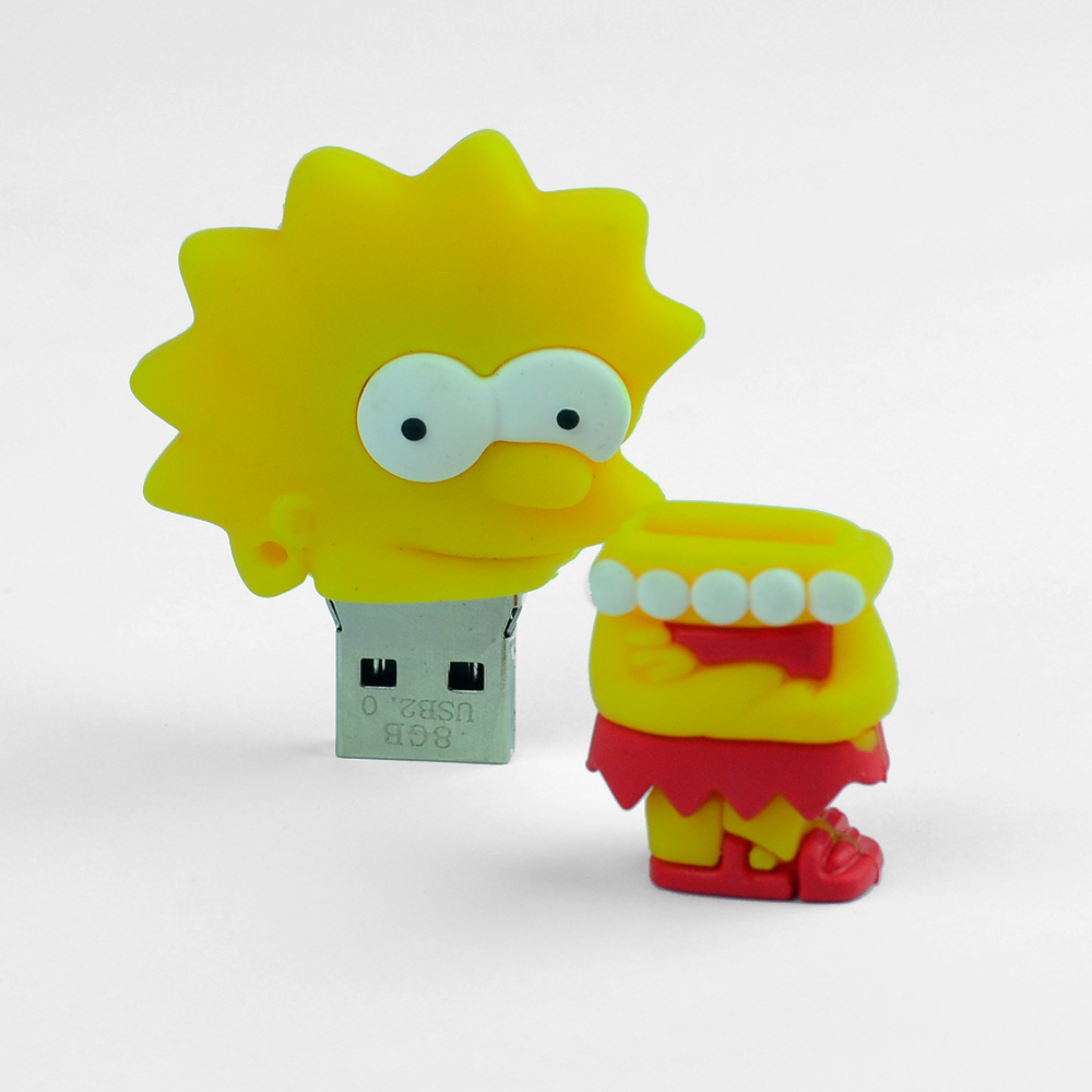 PEN DRIVE  8 GB LISA SIMPSON (PD072)