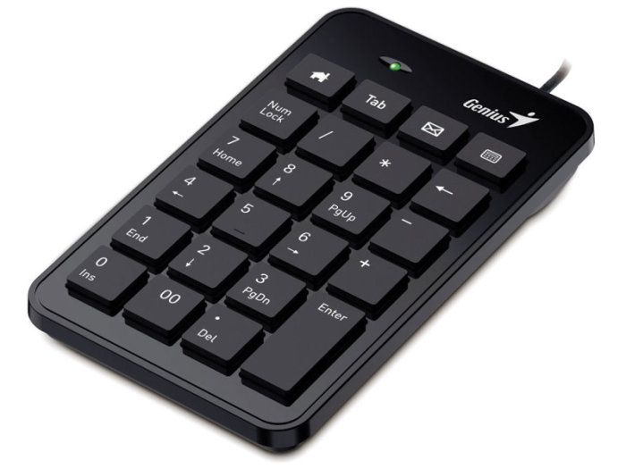 TECLADO NUMERICO NUMPAD I120 SLIM KEYCAP PRETO USB